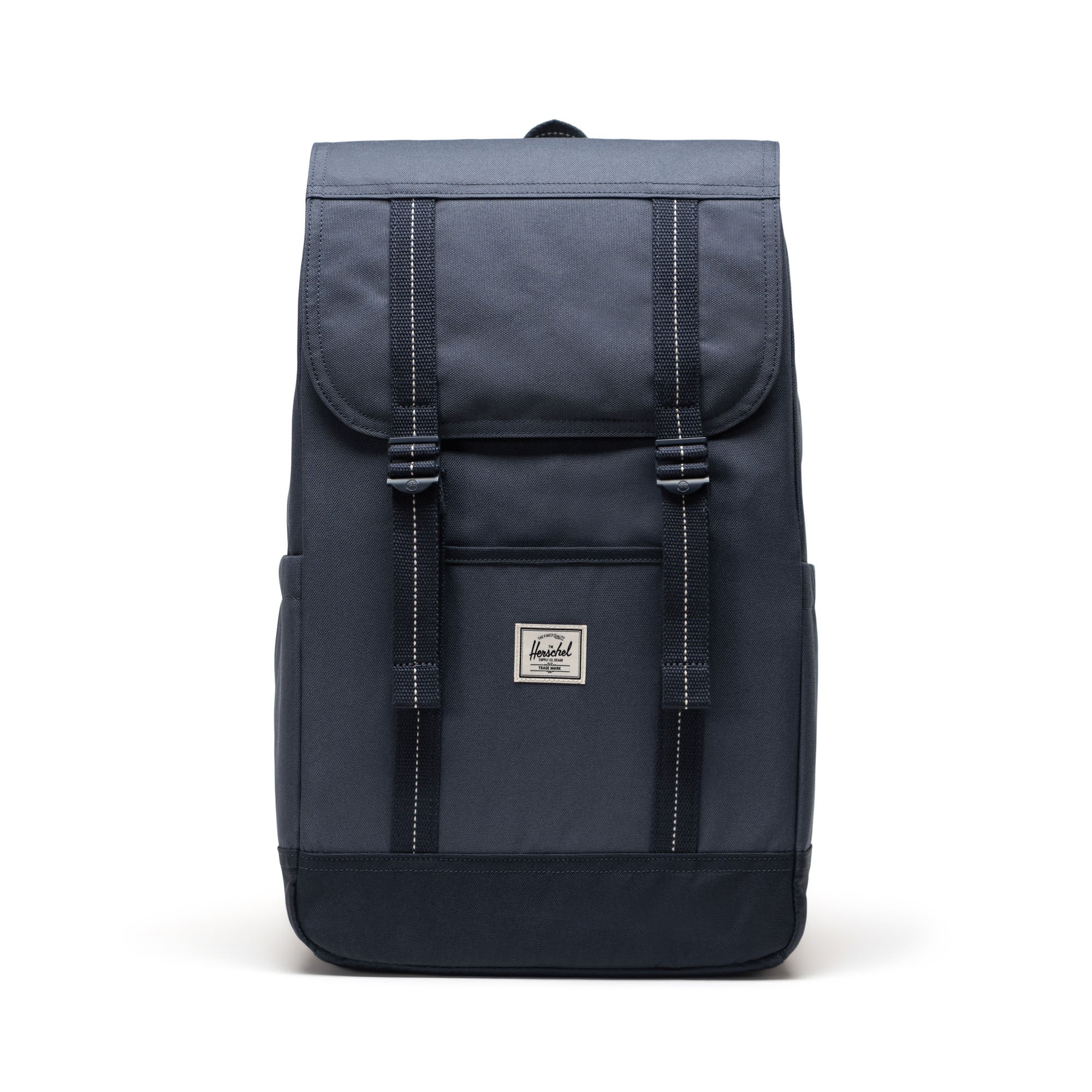 Gece Mavisi Herschel Retreat Su İtici Kumaş 16" Laptop Uyumlu Mıknatıslı Kapama Sırt Çantası, 23 L